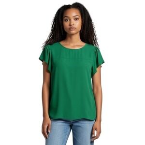 LOFT Green Blouse